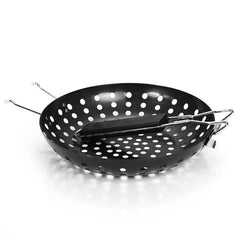 Barbecue Kebab Pans Non-Stick Home Roasting Pan Cooking Comal Roster Grill Cookware Steak Pans Shelf Portable Folding BBQ Tools