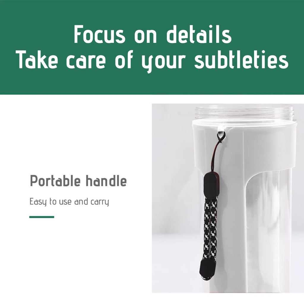 Portable Blender, One-Handed Drinking Mini Blender for Shakes and Smoothies, Personal Blender with Rechargeable USB