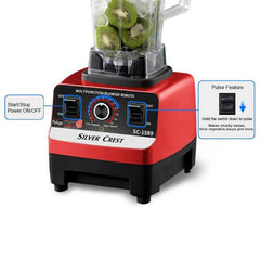 4500W Countertop Blender,Professional Blender for Smoothies, Shakes & Frozen Drinks, 15 Speed Multifunctional Blender for Kitchen Ice Crush Fruit Protein Drinks Vegetable, Red