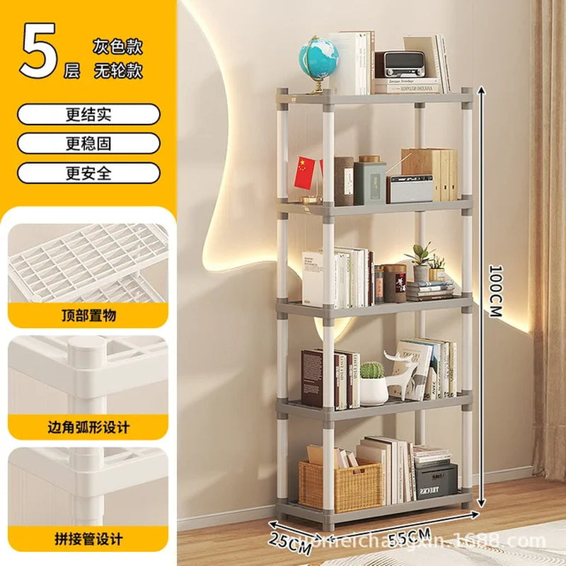 Multipurpose Storage Rack Snack Storage Cabinet Bathroom Accessories Wardrobe Kitchen Sundries Floor Standing Storage Rack