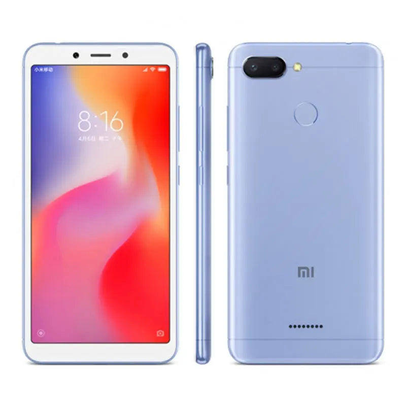 Redmi 6 Smartphone Googleplay Mobile Phone 5.45