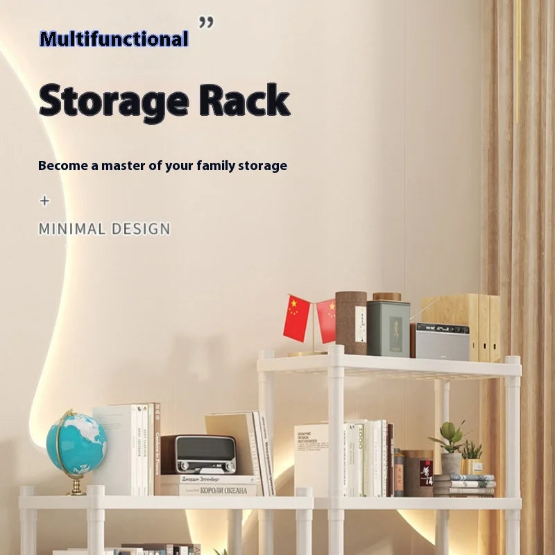 Multipurpose Storage Rack Snack Storage Cabinet Bathroom Accessories Wardrobe Kitchen Sundries Floor Standing Storage Rack