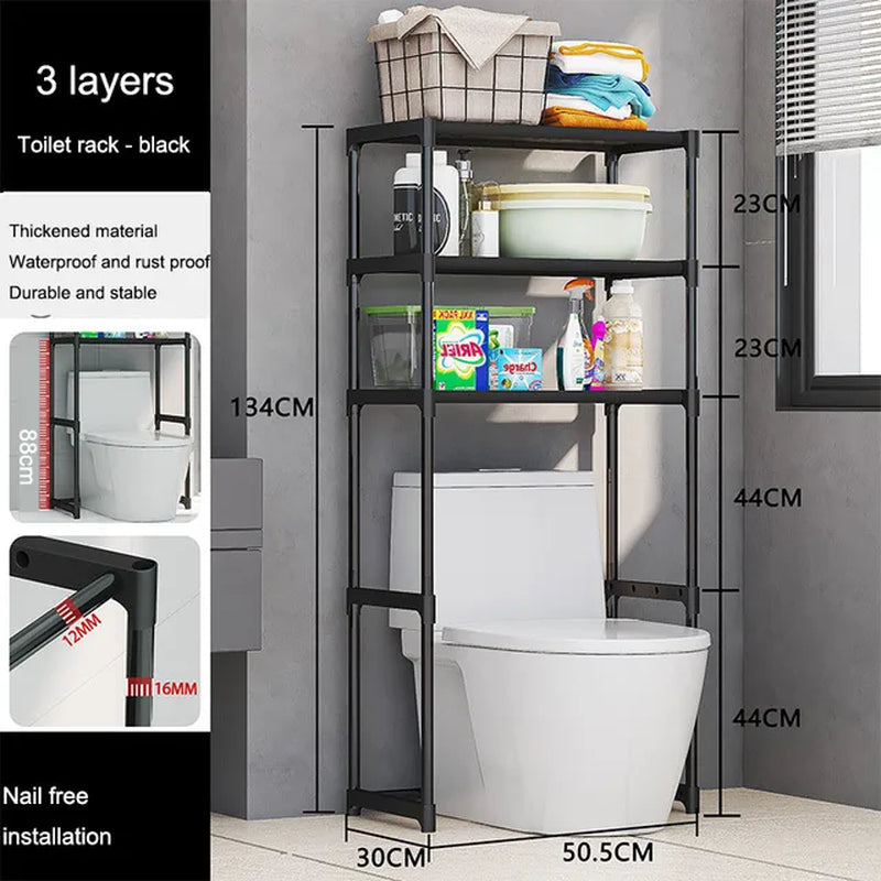 Bathroom Shelf over the Toilet Storage Rack Multilayer Washing Machine Shelves Toilet Organizer Holder Bathroom Accessories