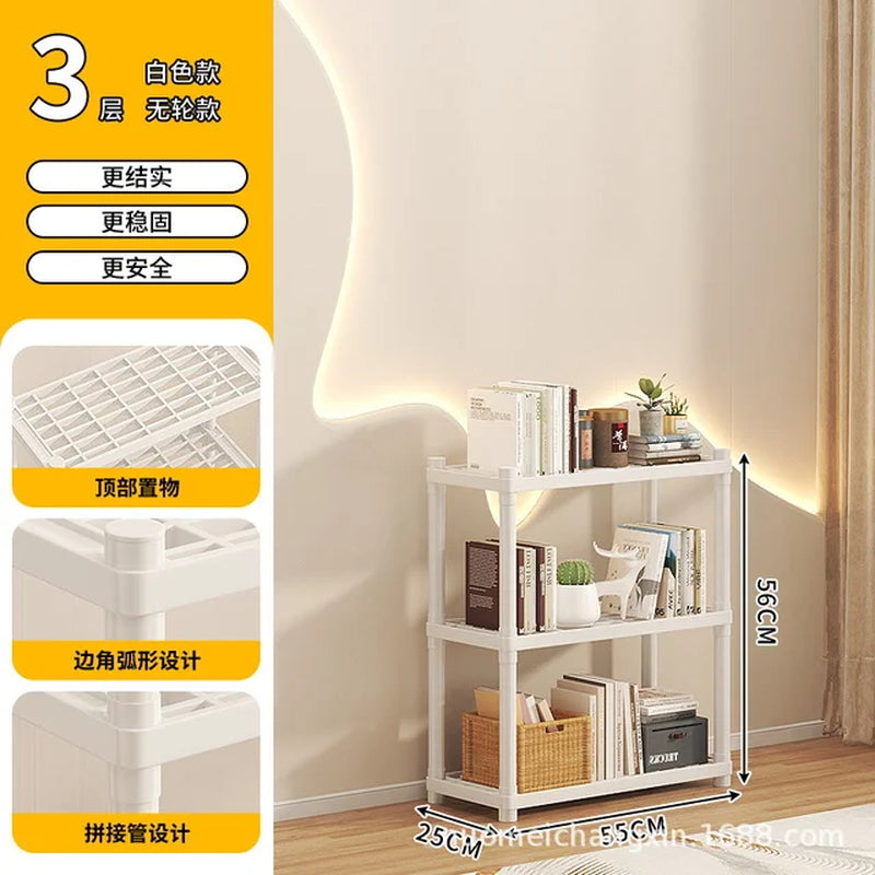 Multipurpose Storage Rack Snack Storage Cabinet Bathroom Accessories Wardrobe Kitchen Sundries Floor Standing Storage Rack