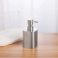 Nordic Soap Dispenser Stainless Steel Home Shampoo Shower Gel Bottles Wristband Dispenser Bathroom Accessories Liquid Container