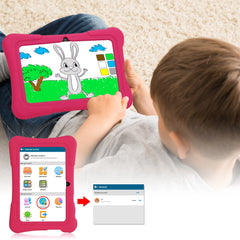 7 Inch Kids Tablet Quad Core Android 10 32GB Wifi Bluetooth Educational Software Installed