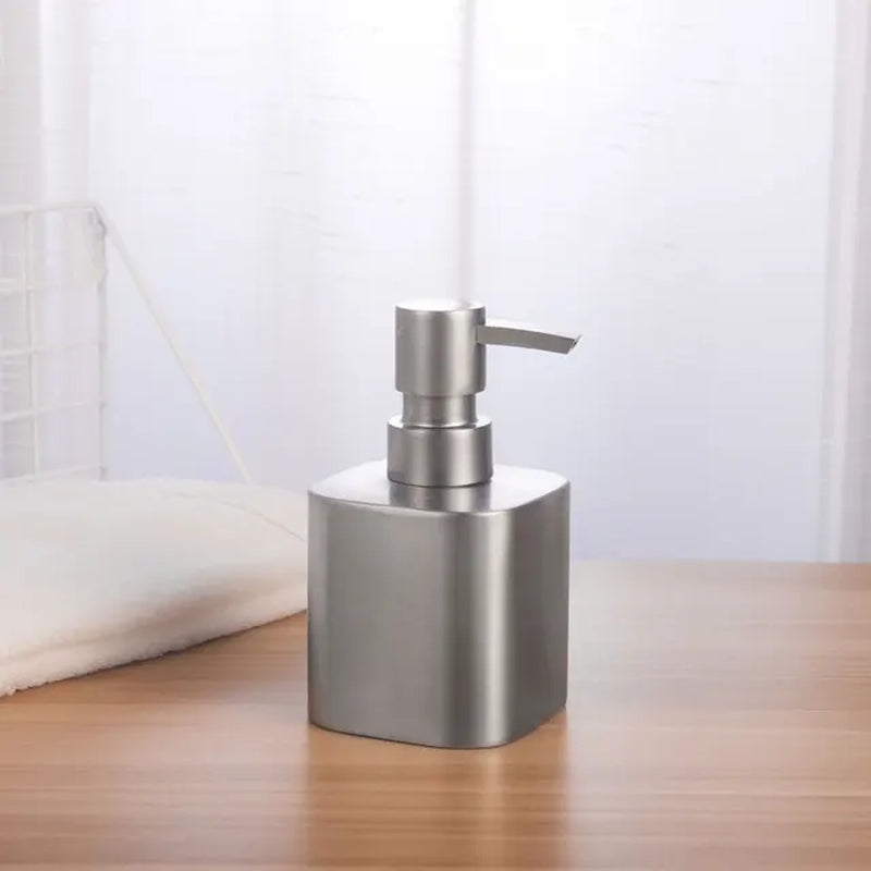 Nordic Soap Dispenser Stainless Steel Home Shampoo Shower Gel Bottles Wristband Dispenser Bathroom Accessories Liquid Container