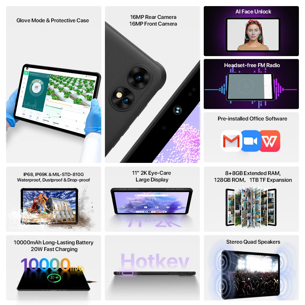 [World Premiere] Active T1 Smart Rugged Tablet 11
