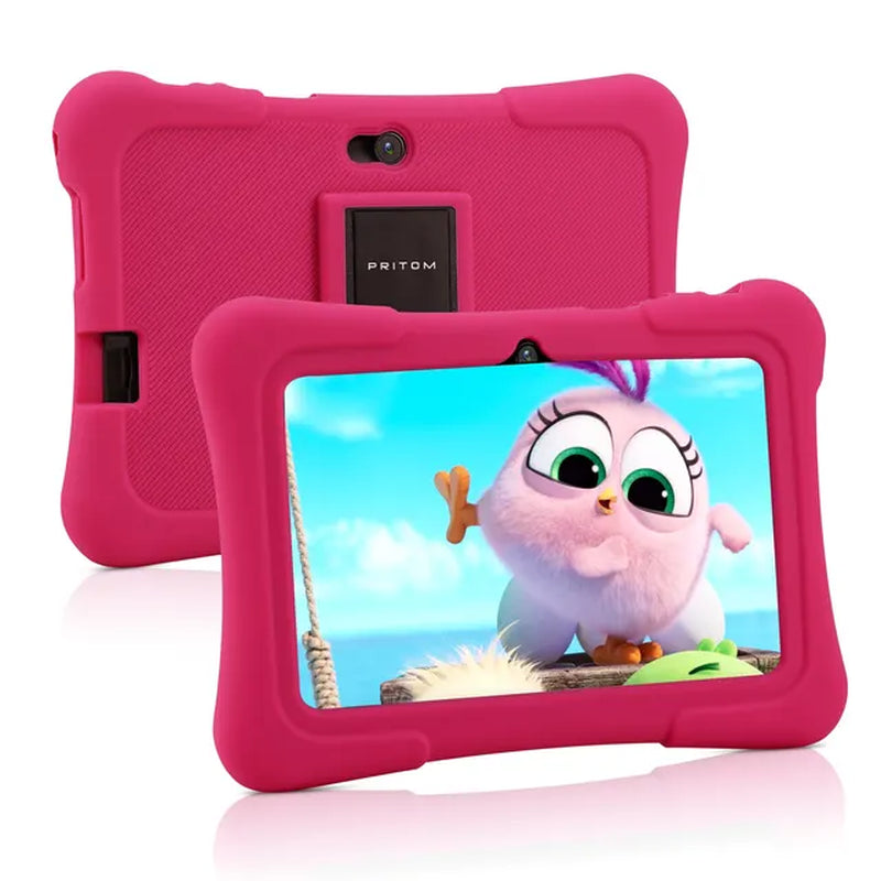 7 Inch Kids Tablet Quad Core Android 10 32GB Wifi Bluetooth Educational Software Installed