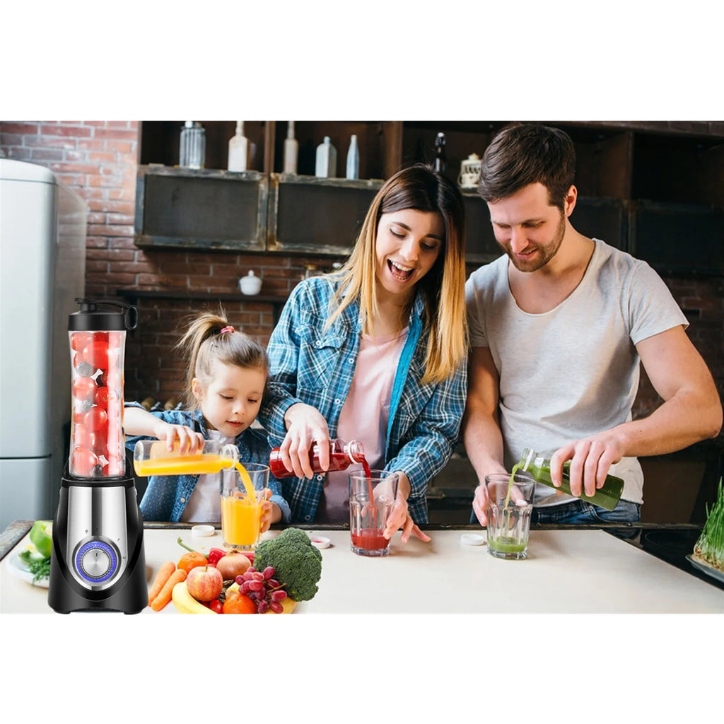 Personal Blender, Smoothie Blender with Bottle for Juice Shakes and Smoothie, 600 Ml.