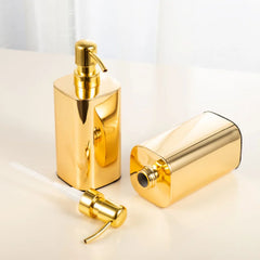 Nordic Soap Dispenser Stainless Steel Home Shampoo Shower Gel Bottles Wristband Dispenser Bathroom Accessories Liquid Container