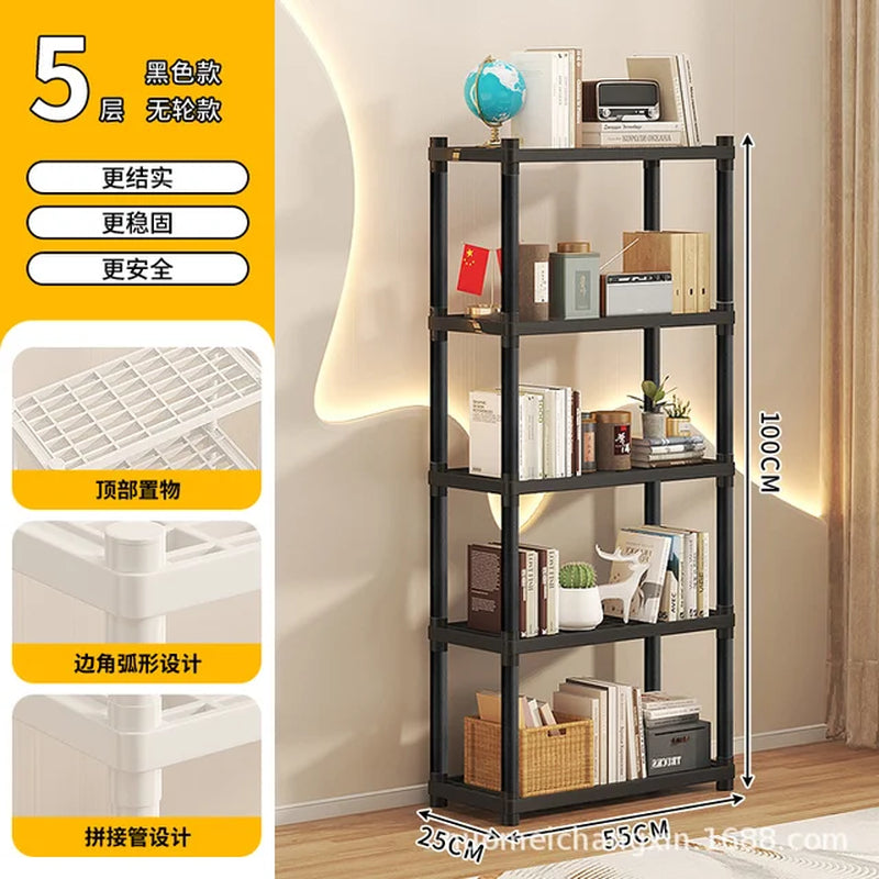 Multipurpose Storage Rack Snack Storage Cabinet Bathroom Accessories Wardrobe Kitchen Sundries Floor Standing Storage Rack
