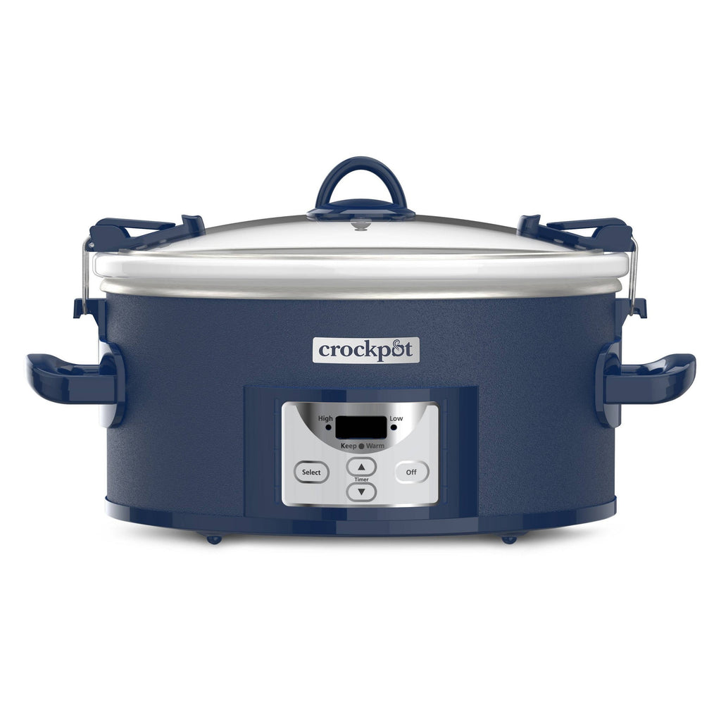 7Qt One Touch Cook and Carry Slow Cooker - Blue