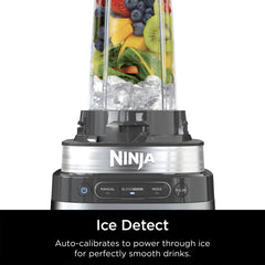 Detect Power Blender + Personal Single-Serve, Blendsense Technology, Kitchen Countertop, Silver, TB300