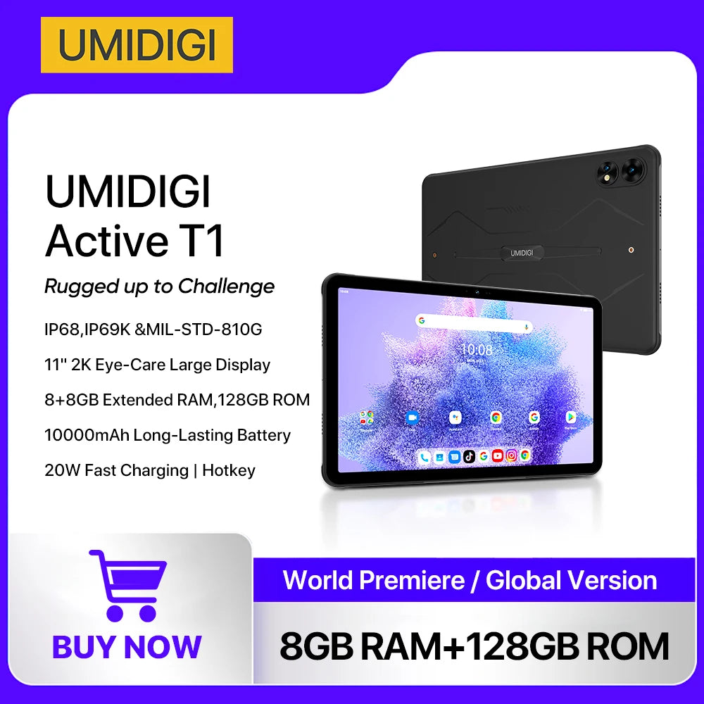 [World Premiere] Active T1 Smart Rugged Tablet 11