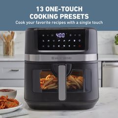 7QT Air Fryer with 13 One-Touch Presets, in Black (AFWB7QBK13)