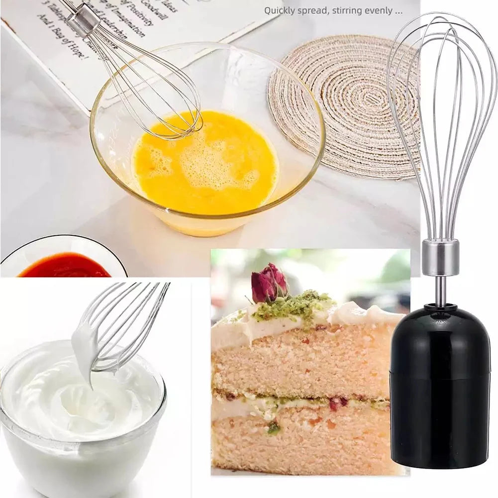 Hand Blender, 5-In-1 Immersion Hand Blender,12 Speed Turbo Mode Stick Blender for Make Smoothie, Milk Shakes,Juice ,Sauces
