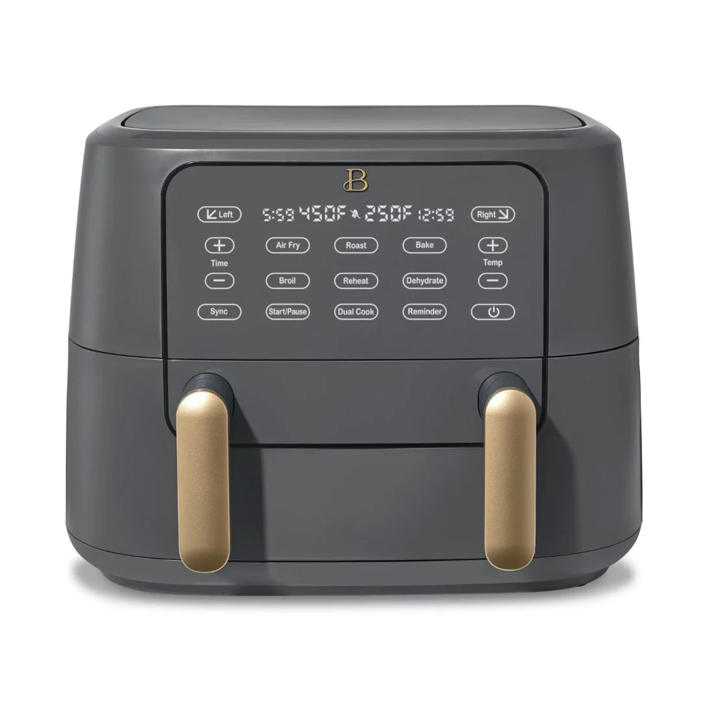 9 QT Trizone Air Fryer, Oyster Grey by Drew Barrymore