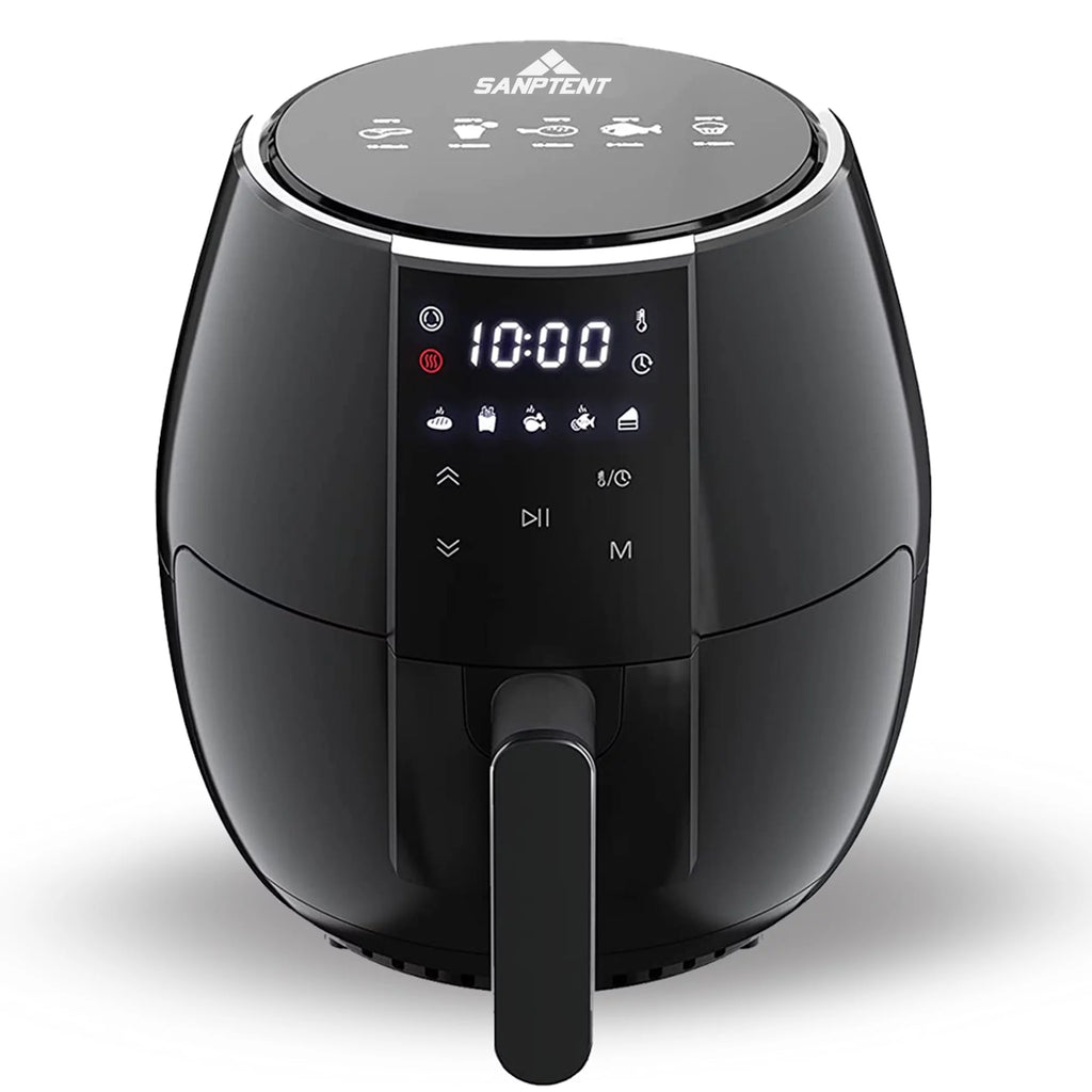 5.8 Quart Air Fryer, Electric Hot Oven Oilless Multifunctional Cooker with Digital LED Touchscreen, Auto Shut-Off, ETL Certified, Best Present Gift (Green)