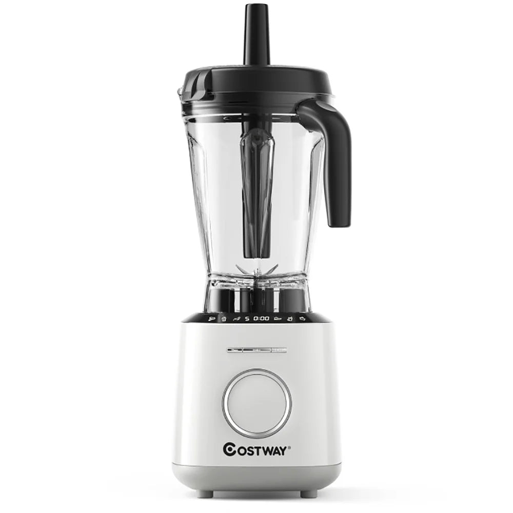 1500W Countertop Smoothies Blender with 10 Speed and 6 Pre-Setting Programs, Easy to Clean, Liquor Alcohol Drink Dispenser for Parties Home Bar Use