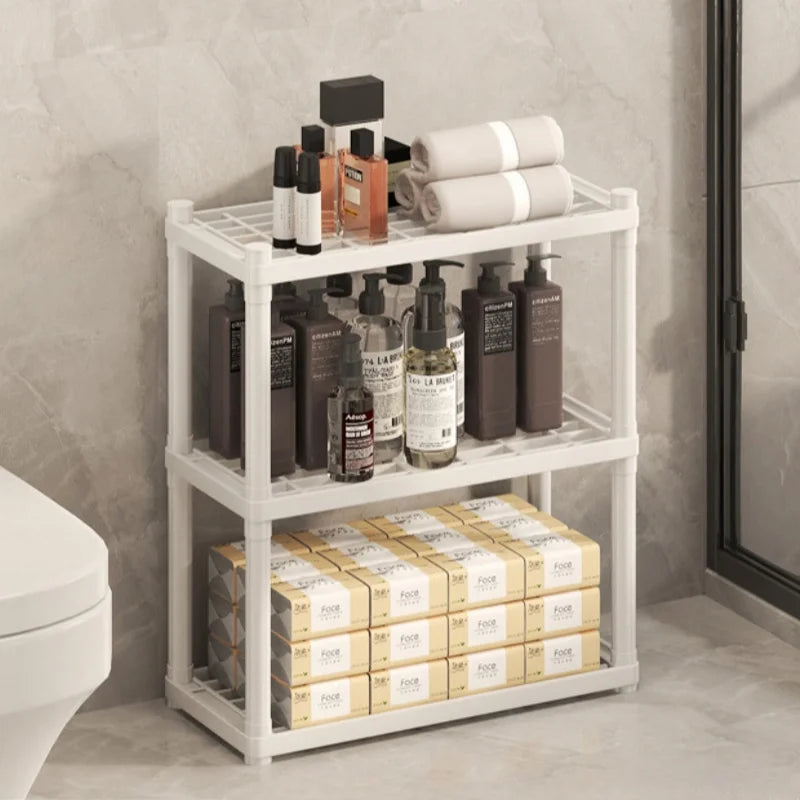 Multipurpose Storage Rack Snack Storage Cabinet Bathroom Accessories Wardrobe Kitchen Sundries Floor Standing Storage Rack