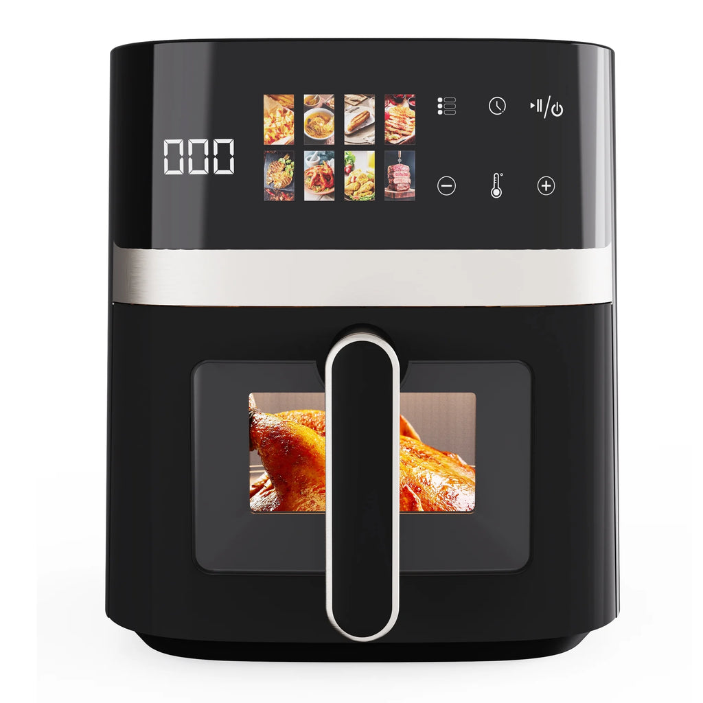 5.8 Quart Air Fryer, Electric Hot Oven Oilless Multifunctional Cooker with Digital LED Touchscreen, Auto Shut-Off, ETL Certified, Best Present Gift (Green)