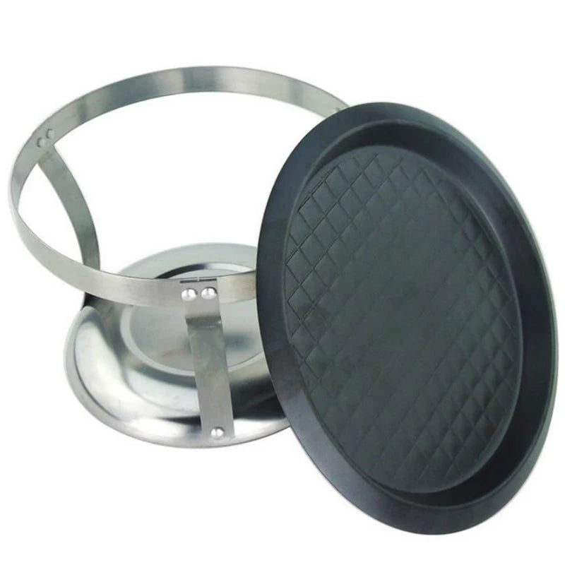 Capmping BBQ Grill Portable Outdoors Stainless Steel&Iron Barbecue Roasting Brazier Cooking Tools Hiking Picnic Mini Cookware
