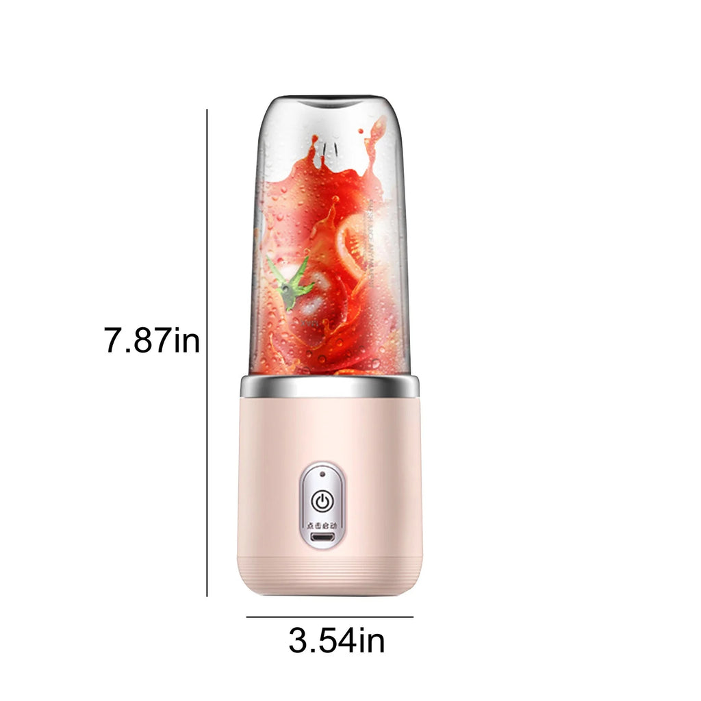 2023 Promotion on Sale, Portable Blenders ,Persol Blend-Er for Shakes and Smoothies, Fruit Juicer U Rechargeable with 6 Blades, Handheld Blenders for Sports Travel and Outdoors