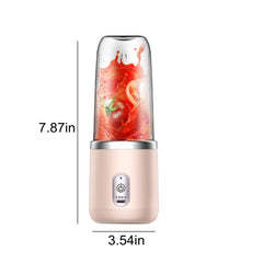 2023 Promotion on Sale, Portable Blenders ,Persol Blend-Er for Shakes and Smoothies, Fruit Juicer U Rechargeable with 6 Blades, Handheld Blenders for Sports Travel and Outdoors