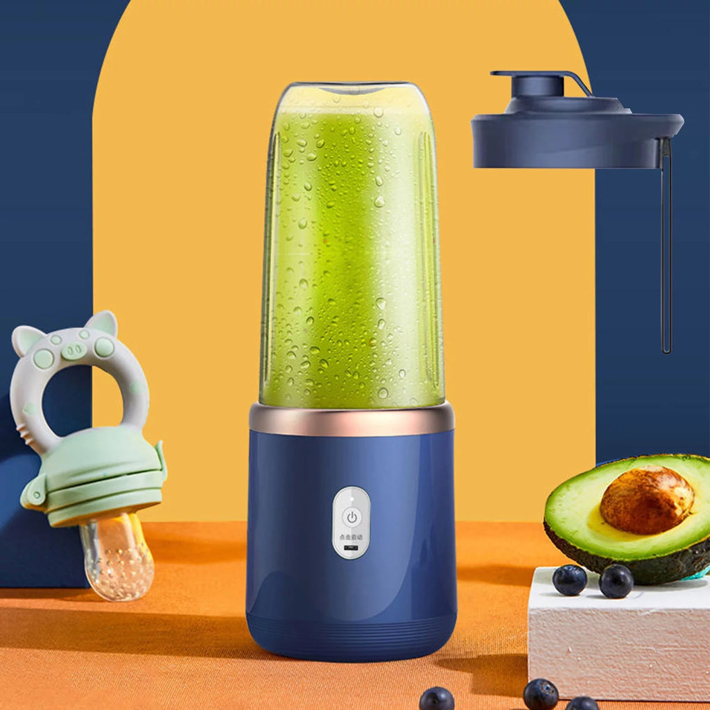 2023 Promotion on Sale, Portable Blenders ,Persol Blend-Er for Shakes and Smoothies, Fruit Juicer U Rechargeable with 6 Blades, Handheld Blenders for Sports Travel and Outdoors