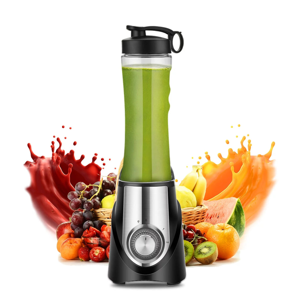 Personal Blender, Smoothie Blender with Bottle for Juice Shakes and Smoothie, 600 Ml.