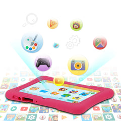 7 Inch Kids Tablet Quad Core Android 10 32GB Wifi Bluetooth Educational Software Installed