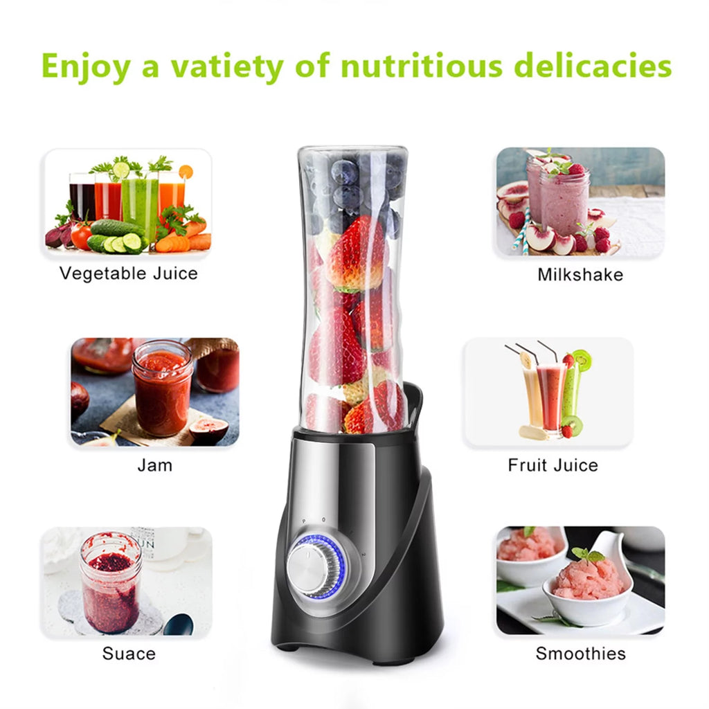 Personal Blender, Smoothie Blender with Bottle for Juice Shakes and Smoothie, 600 Ml.