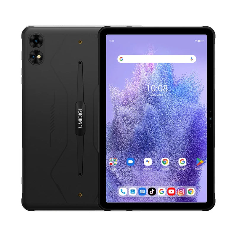 [World Premiere] Active T1 Smart Rugged Tablet 11"2K HD Android 13 Unisoc T616 128GB 10000Mah Mega Battery AI Face Unlock