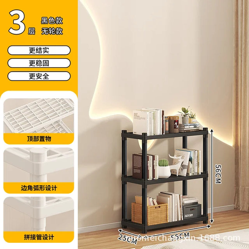 Multipurpose Storage Rack Snack Storage Cabinet Bathroom Accessories Wardrobe Kitchen Sundries Floor Standing Storage Rack